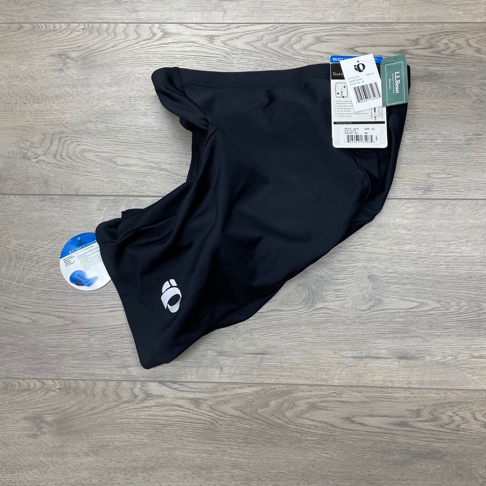 Pearl Izumi Quest Shorts Men Large Black Cycling Padded 0275